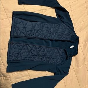 Athleta Deep Blue Quilted Jacket